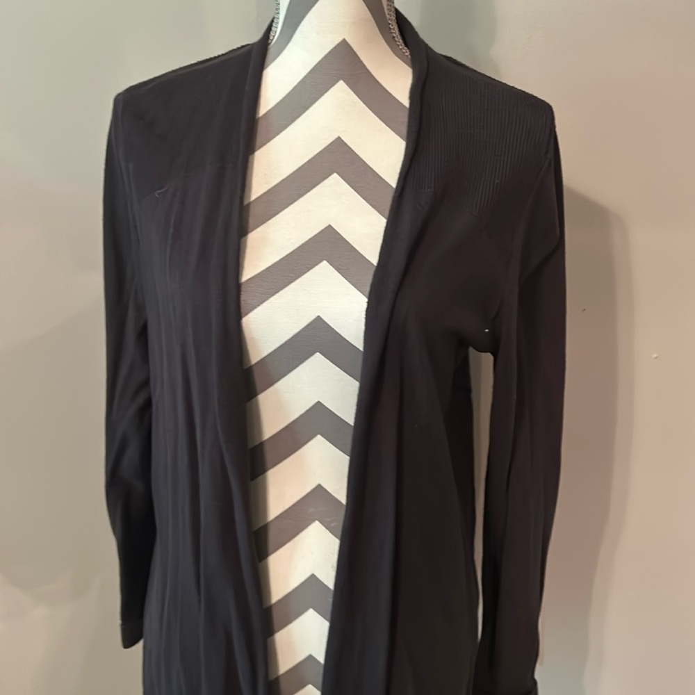 Women’s Loft cardigan, dark gray, size medium